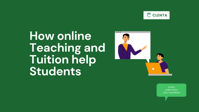 How online teaching and tuition help students 